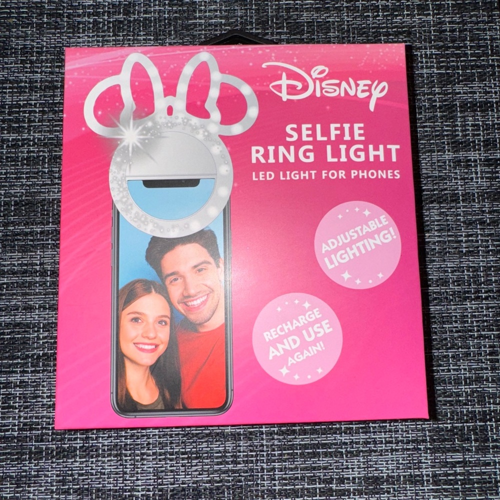 Disney Minnie Mouse Selfie Ring Light NEW